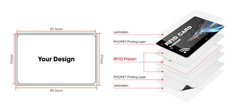 rfid card dimensions|rfid card size.